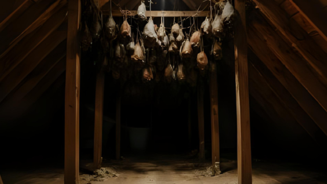 Bats-hanging-from-rafters